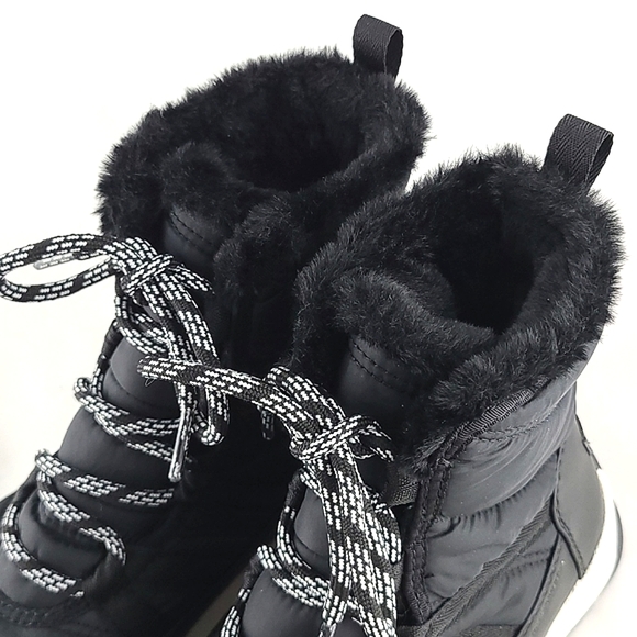 SOREL Women's Whitney II Short Winter Boots Waterproof Lace Up Black Size 8 - Picture 7 of 15